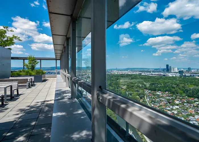 アパート High Rise Balcony I Roof Pool I Close To Metro ウィーン